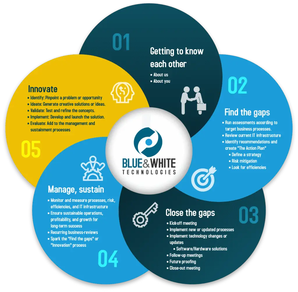 The Blue & White Technologies Proven Process
